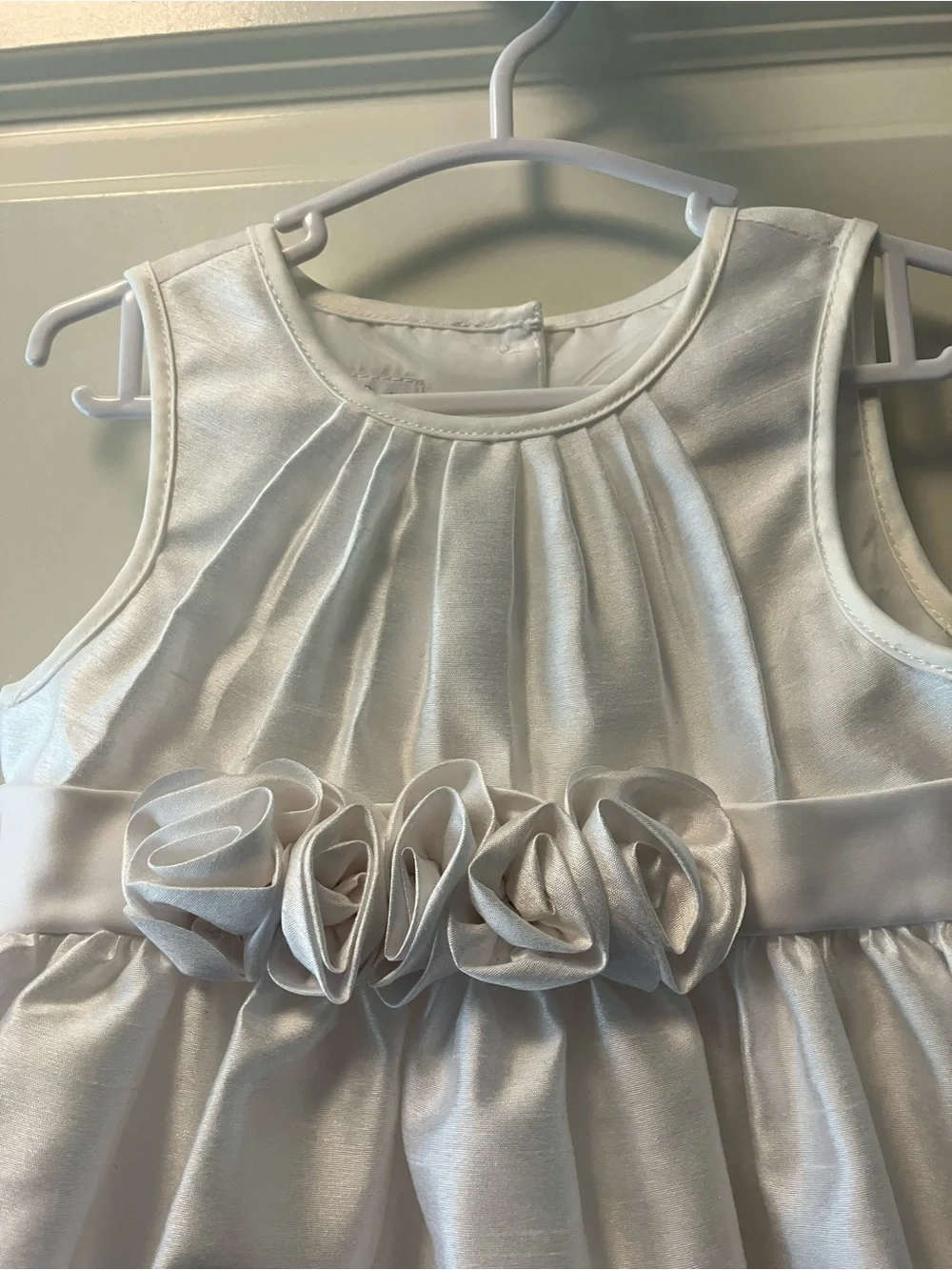 Special Occasion Formal White Marmellata Toddler Dress